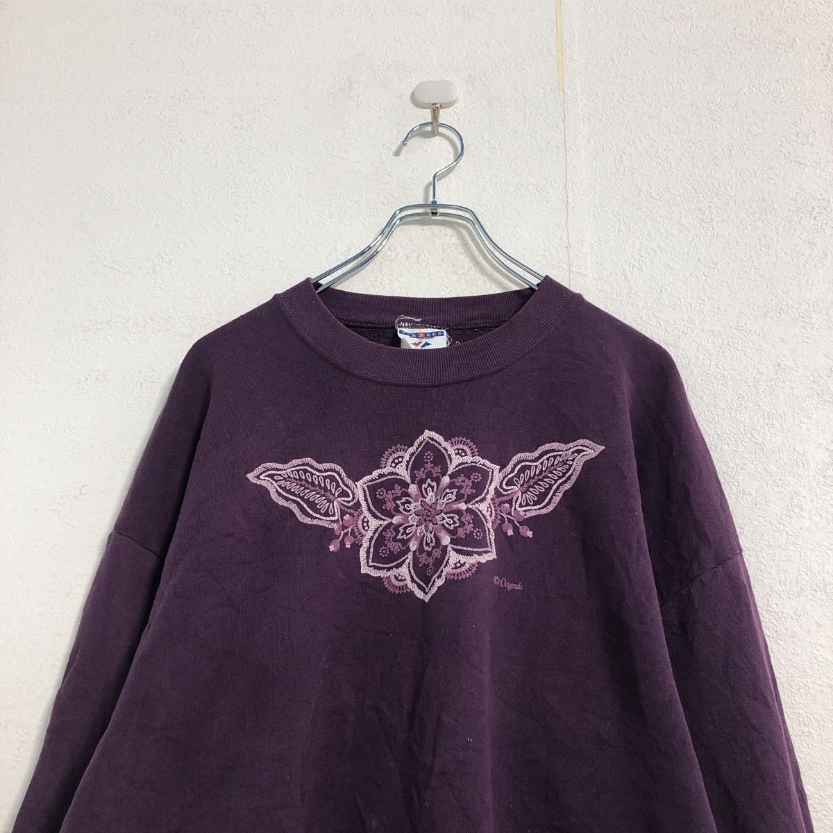 JERZEES プリント スウェット トレーナー ジャージーズ L