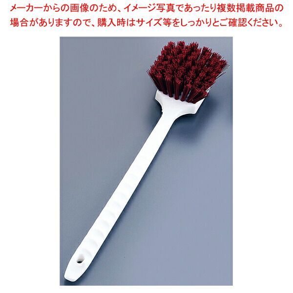 カーライル ロングハンドルブラシ 40501 レッド