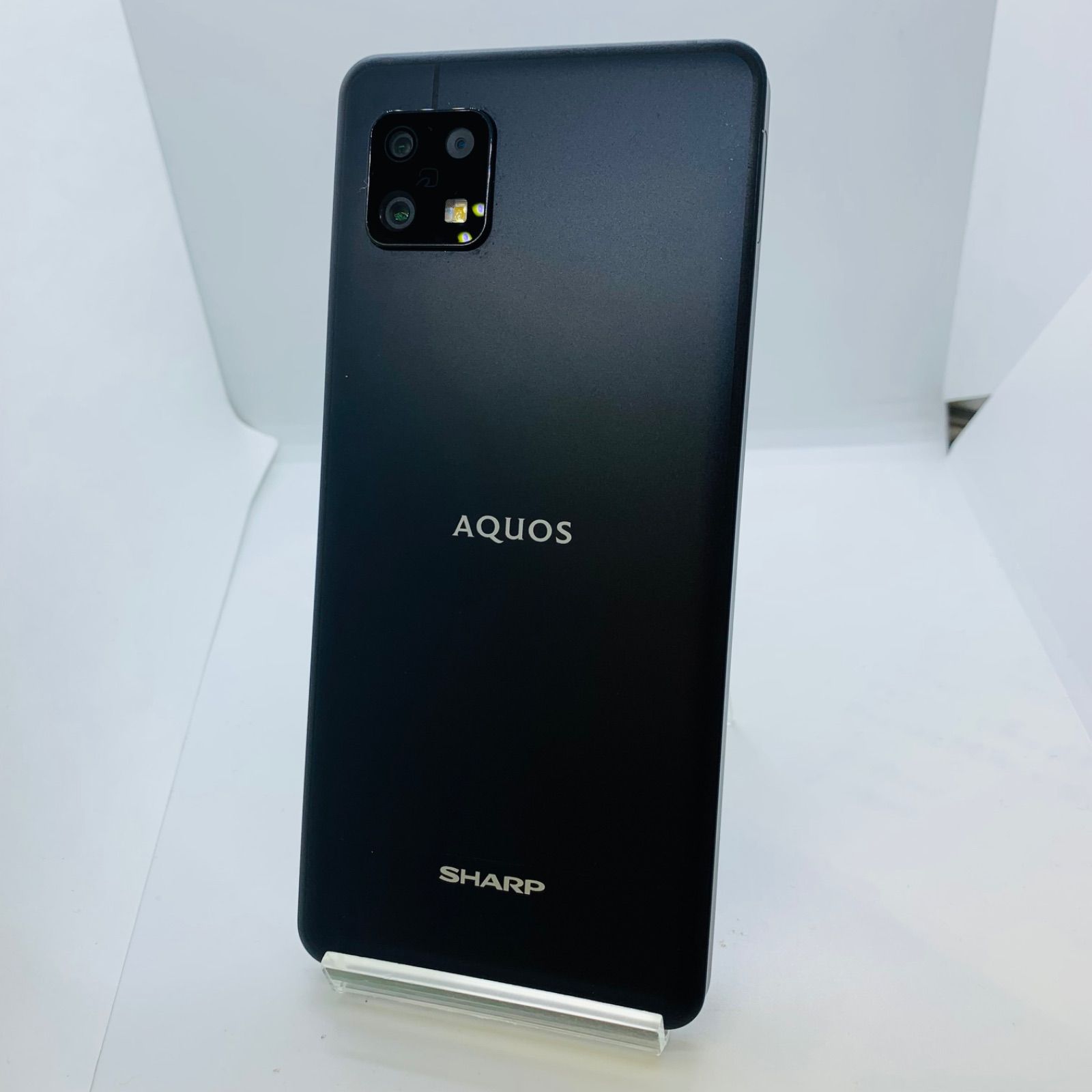 訳あり品】楽天モバイル AQUOS sense6 64GB SH-RM19 ブラック 本をご覧