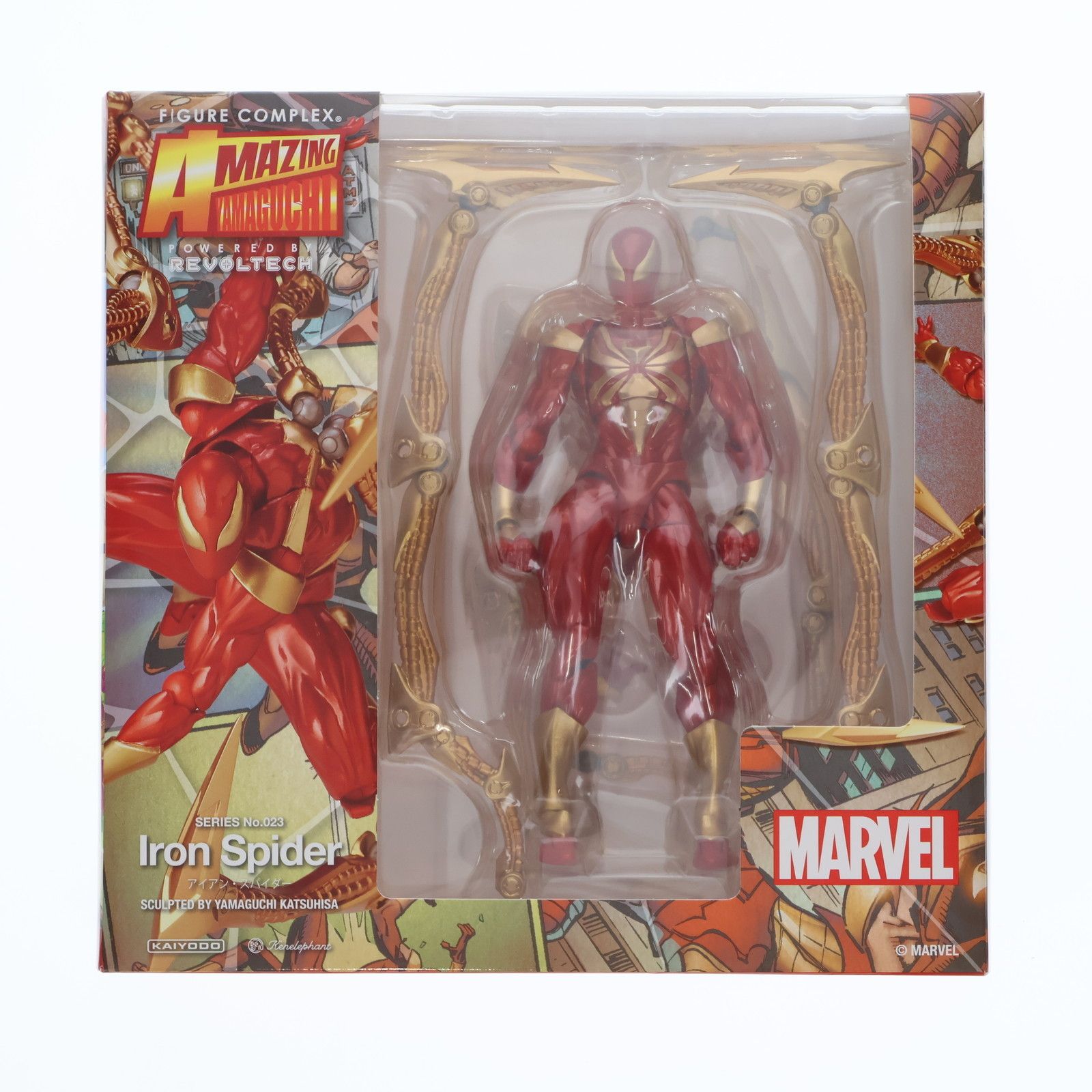 MICAO 版画額装品（ジクレー） 「招きネコ（クリスマスバージョン