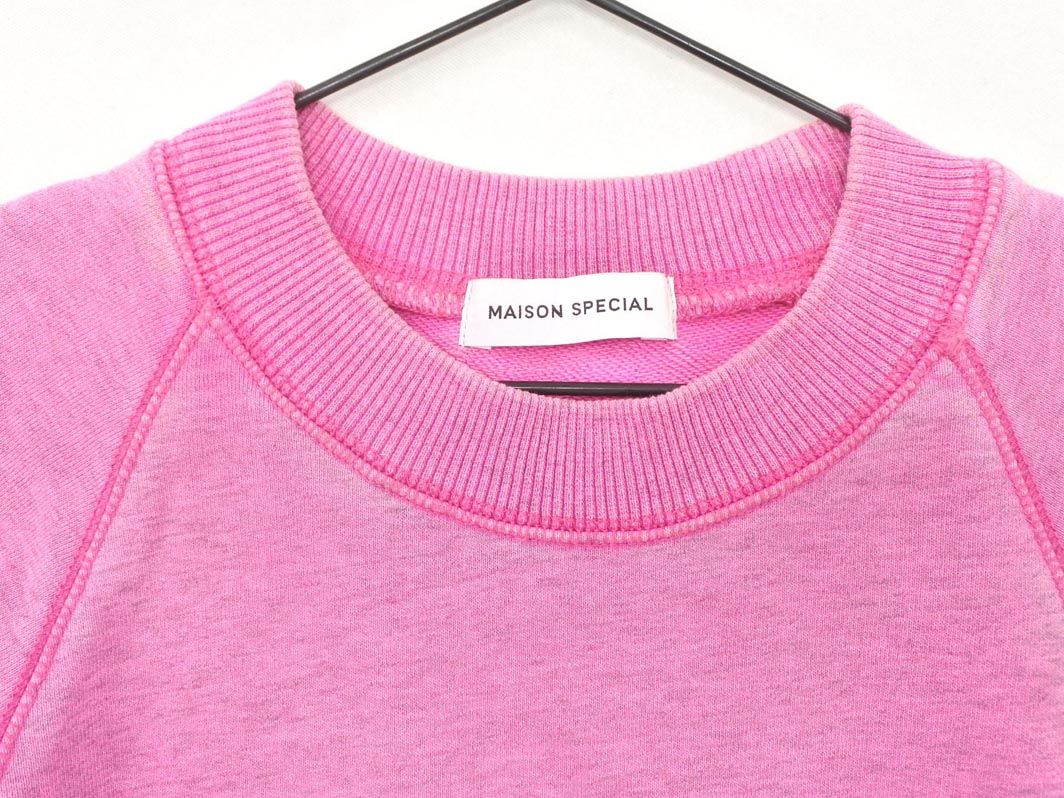 Maison Special メゾン スペシャル トレーナー スウェット sizeM