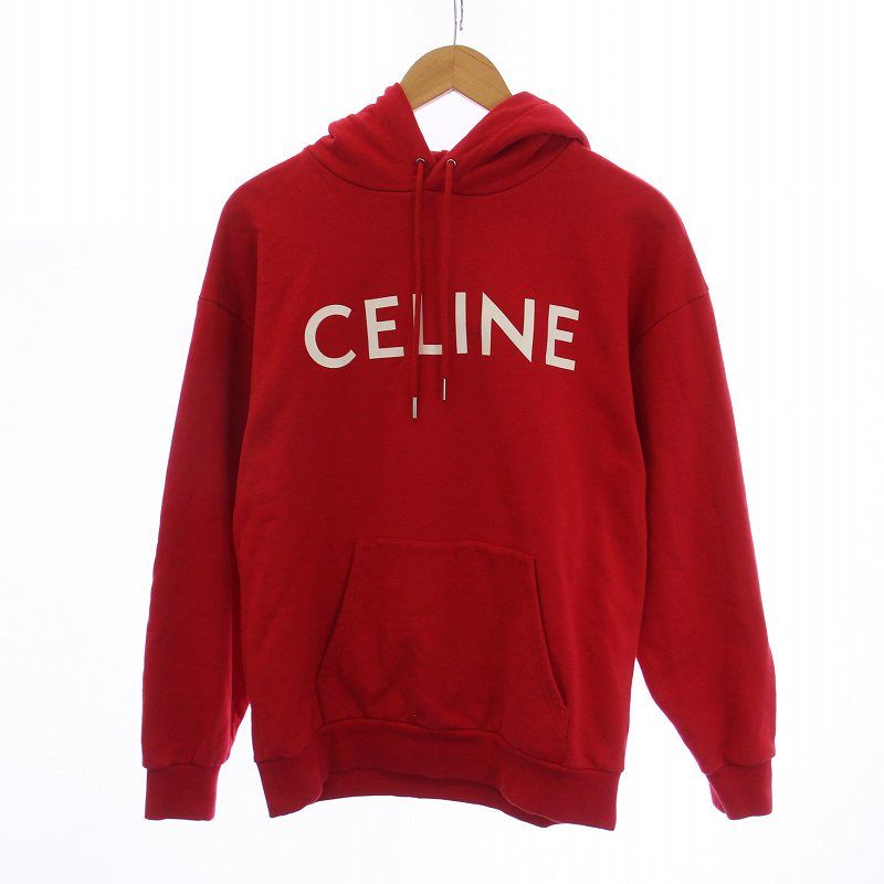 セリーヌ CELINE 21AW ルーズスウェットシャツ パーカー プルオーバー