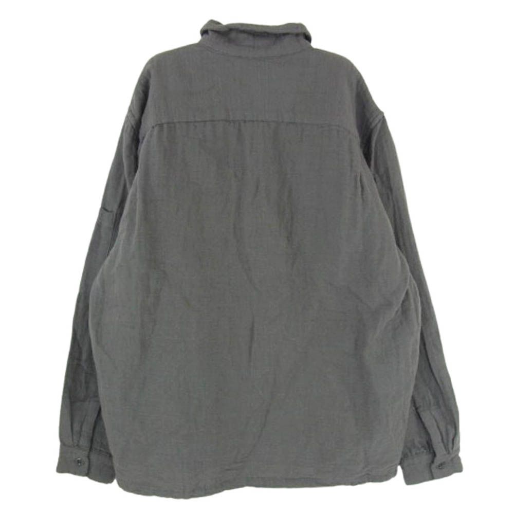 GOODENOUGH グッドイナフ 長袖 ワークシャツ ダークグレー系 M