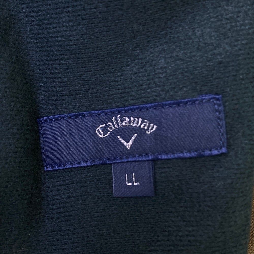 サイズ：LL CALLAWAY キャロウェイ  裏起毛 ロングパンツ  カーキ系 [240101327026] ゴルフウェア メンズ ストスト サイズ：LL CALLAWAY キャロウェイ 裏起毛 ロングパンツ カーキ