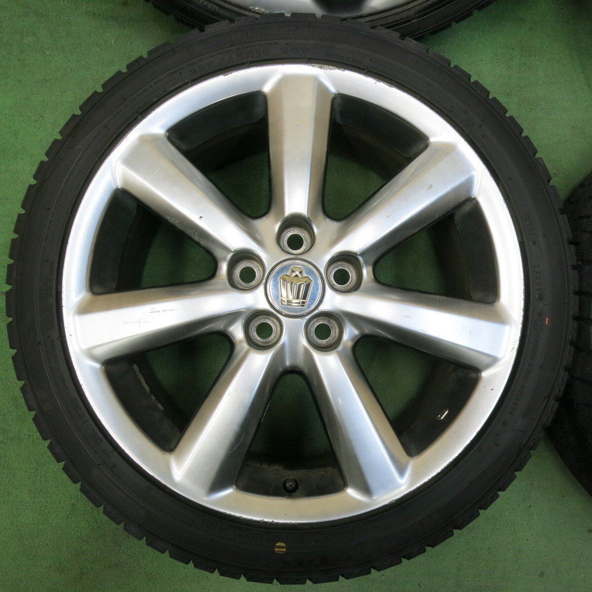 クラウンアスリート 純正ホイール スタッドレスタイヤセット 18インチ