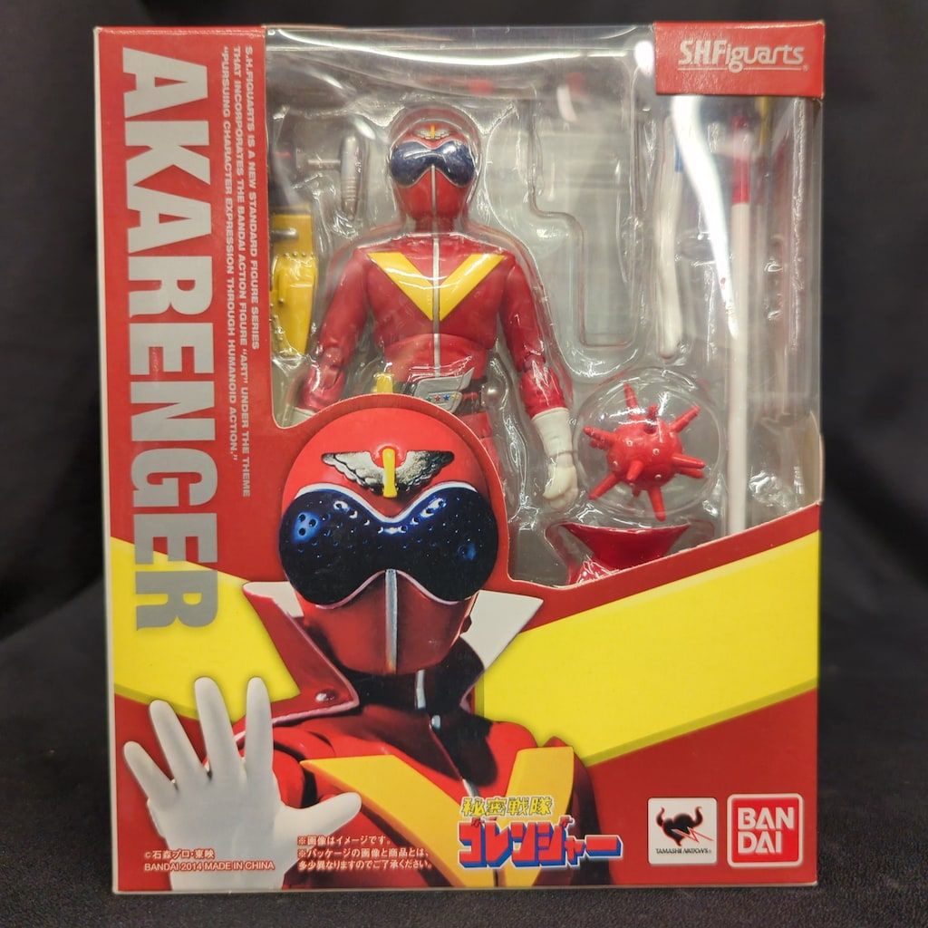 バンダイ S.H.Figuarts 秘密戦隊ゴレンジャー アカレンジャー