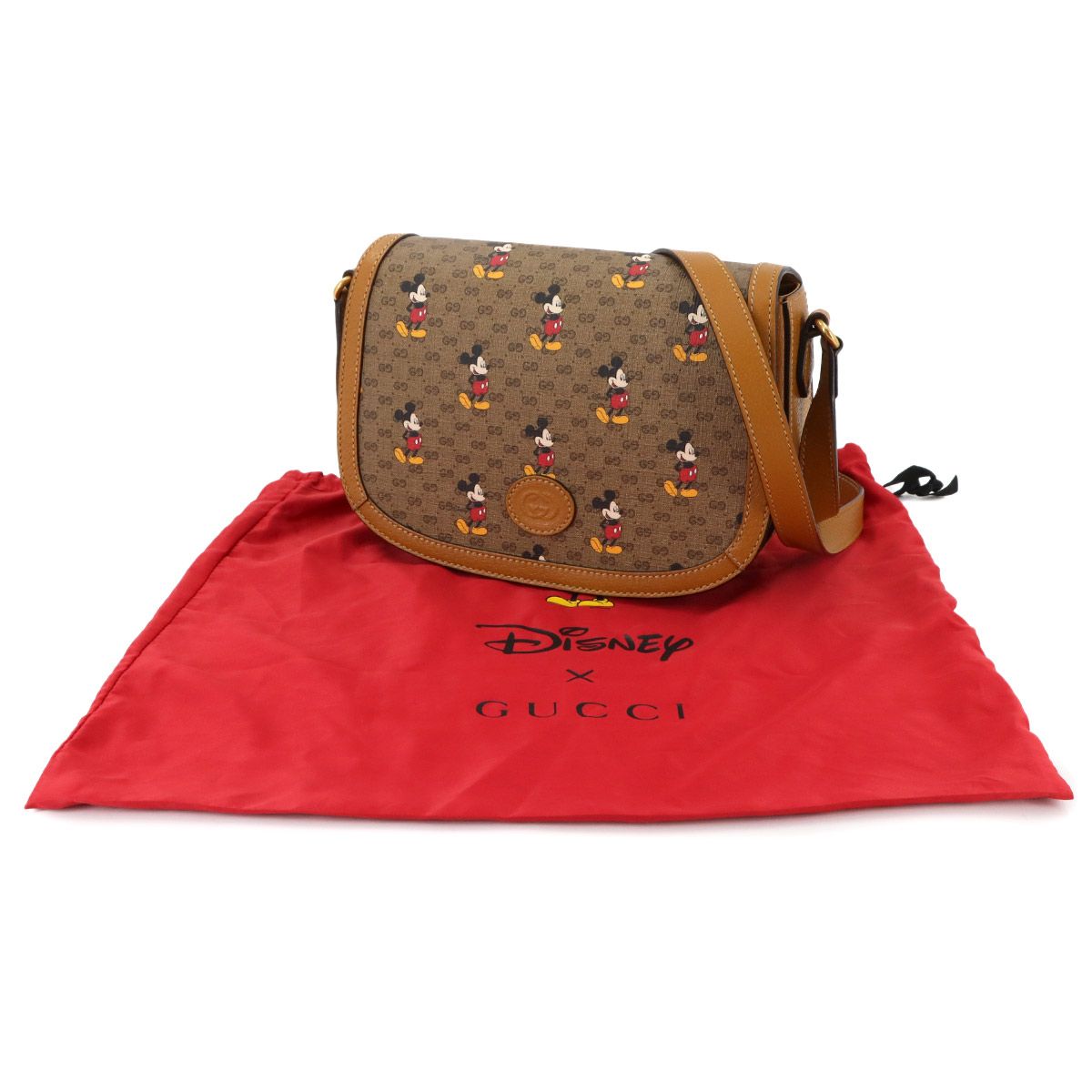 新品同様 グッチ GUCCI ディズニー ミッキー ミニ GGスプリーム 新品同様 グッチ GUCCI ディズニー ミッキー ミニ GGスプリーム