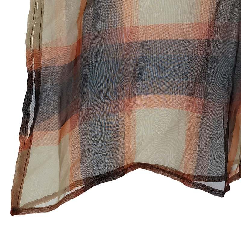 美品】 MIOSMOKEY / ミオズモーキー | チェック シアー シャツ  