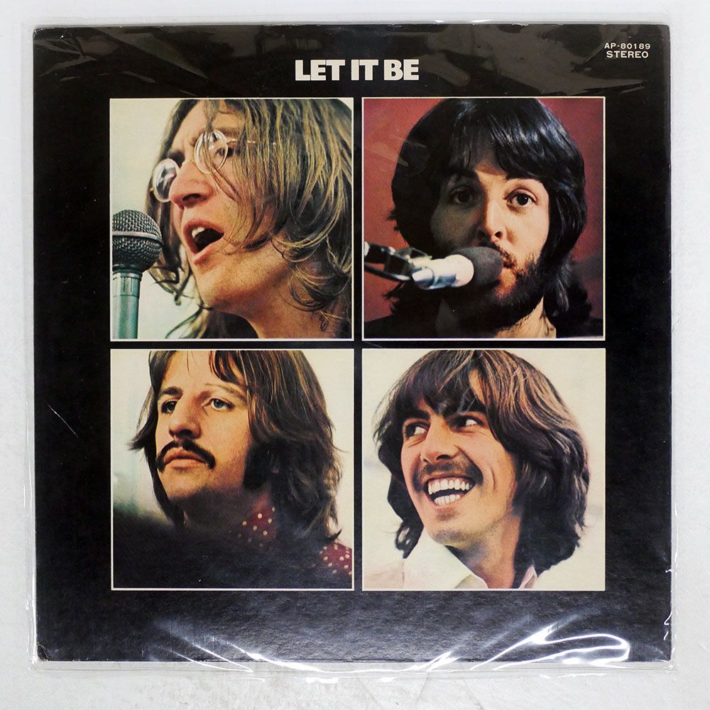 beatles 2枚セット let it be 丸帯 レコード大賞帯付き Yahoo!オークション -「ビートルズ レコード 帯」(LET IT BE
