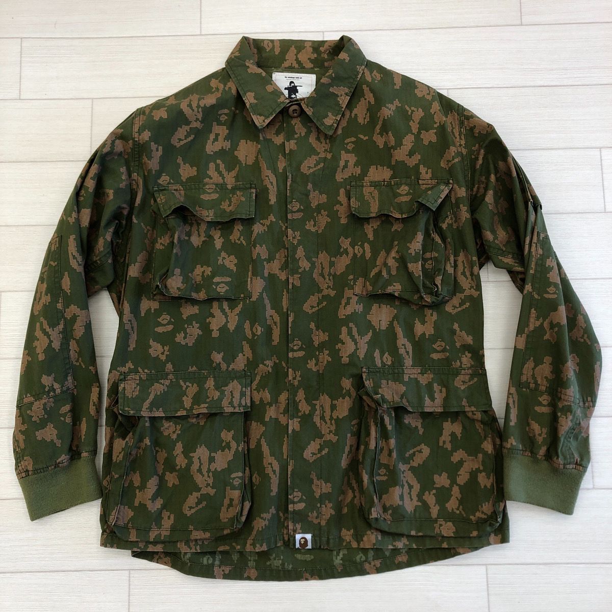 A BATHING APE エイプ デジカモ デジタルカモ 迷彩 カモフラ 90S