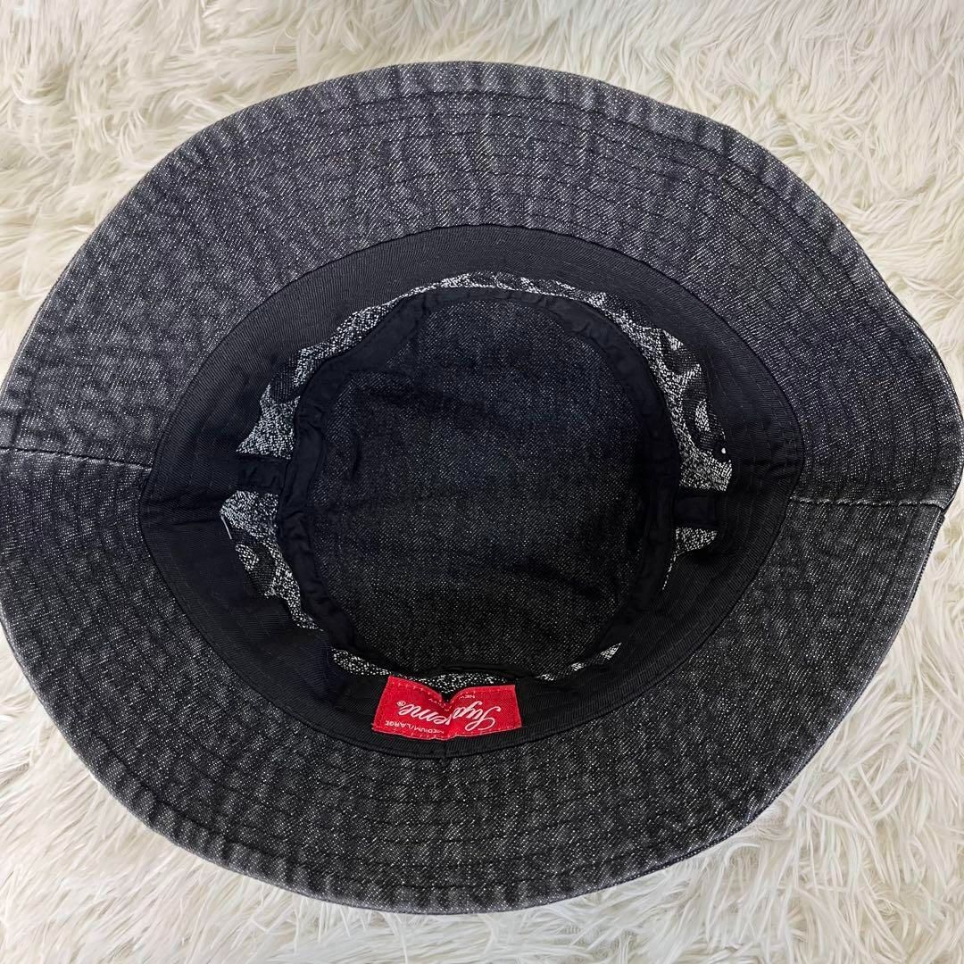 ●美品】Supreme Fade Jacquard Denim Crusher Supreme-Fade-Jacquard-Denim-