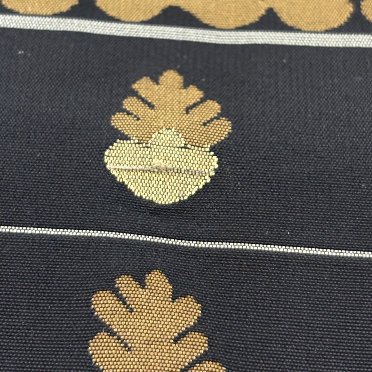 A21 新品　紬地　全通袋帯　美品 秀品 紬縞 幾何学 正絹 A21 新品 紬地 全通袋帯 美品 秀品 紬縞 幾何学 正絹 - メルカリ