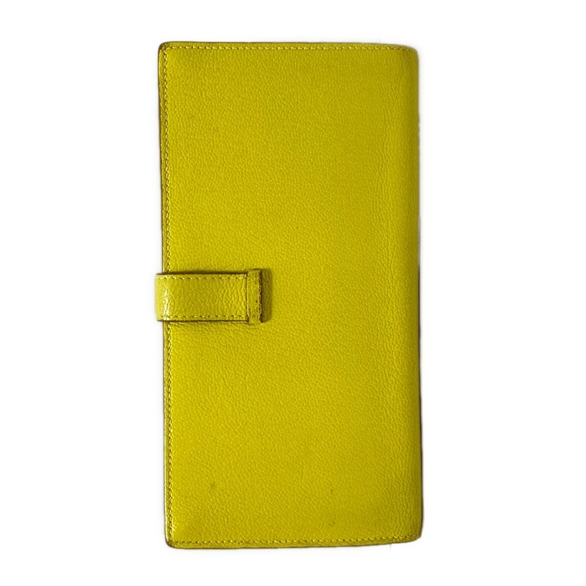 HERMESベアンスフレ 長財布 HERMES(エルメス) 長財布 ベアンスフレ ライム 新型金具