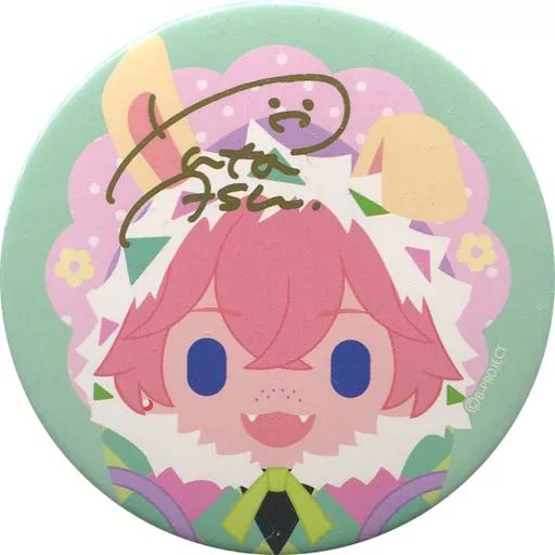 中古】バッジ・ピンズ 阿修悠太 サイン入りトレーディング缶