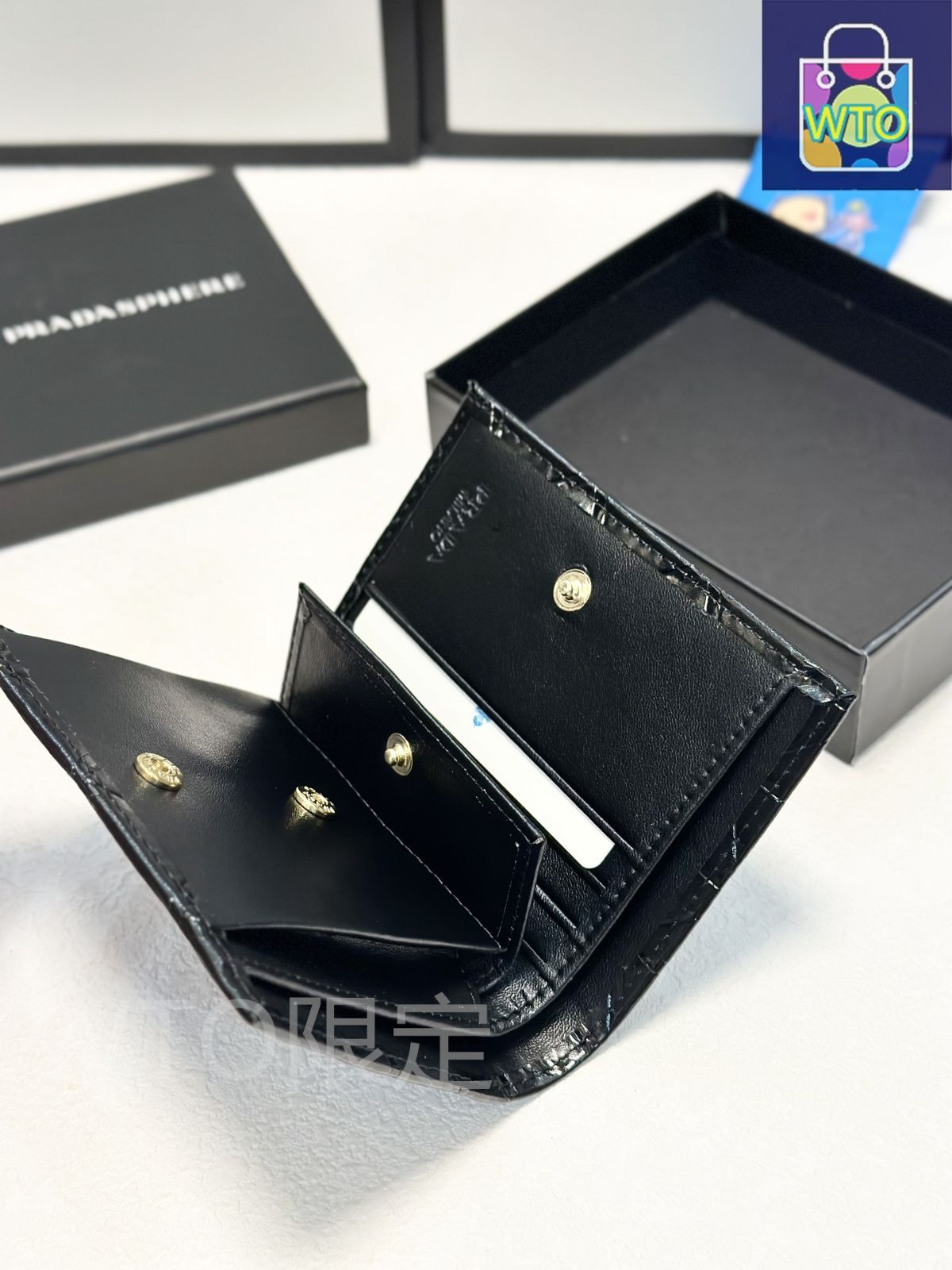 美品】LINKABLE リンカブル ボーダー柄長袖トップス 黒 エルボー