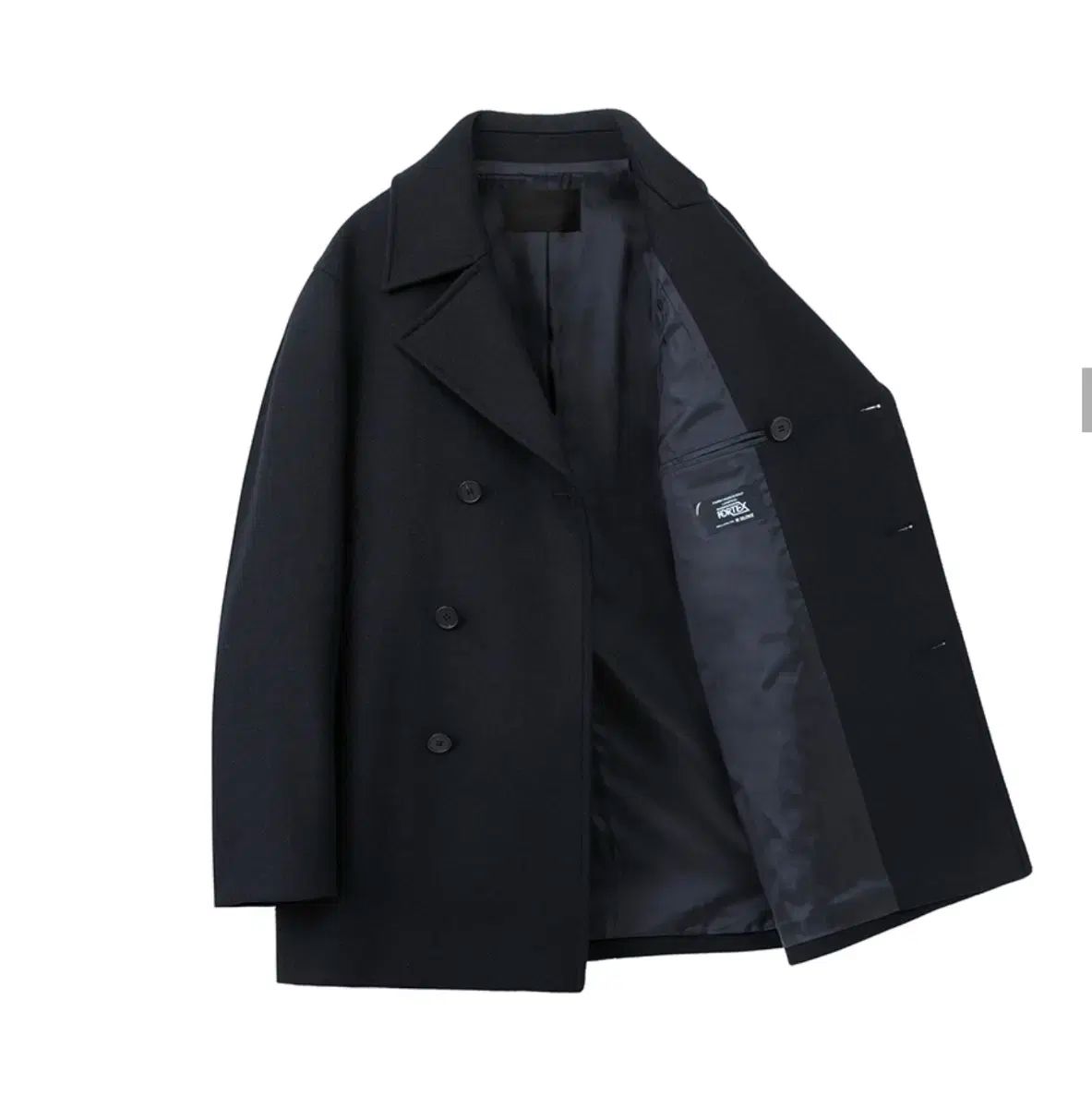 INSILENCE インサイレンス fortex オーバ ピーコート ネイビー M 105