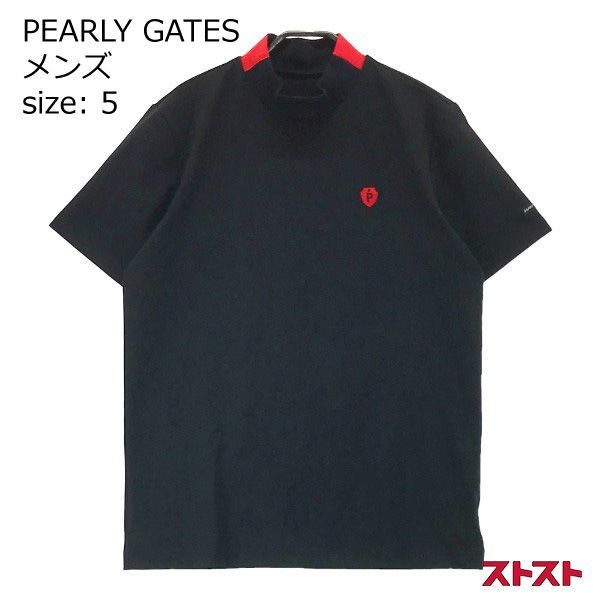 PEARLY GATES パーリーゲイツ 2022年モデル モックネック半袖Tシャツ 