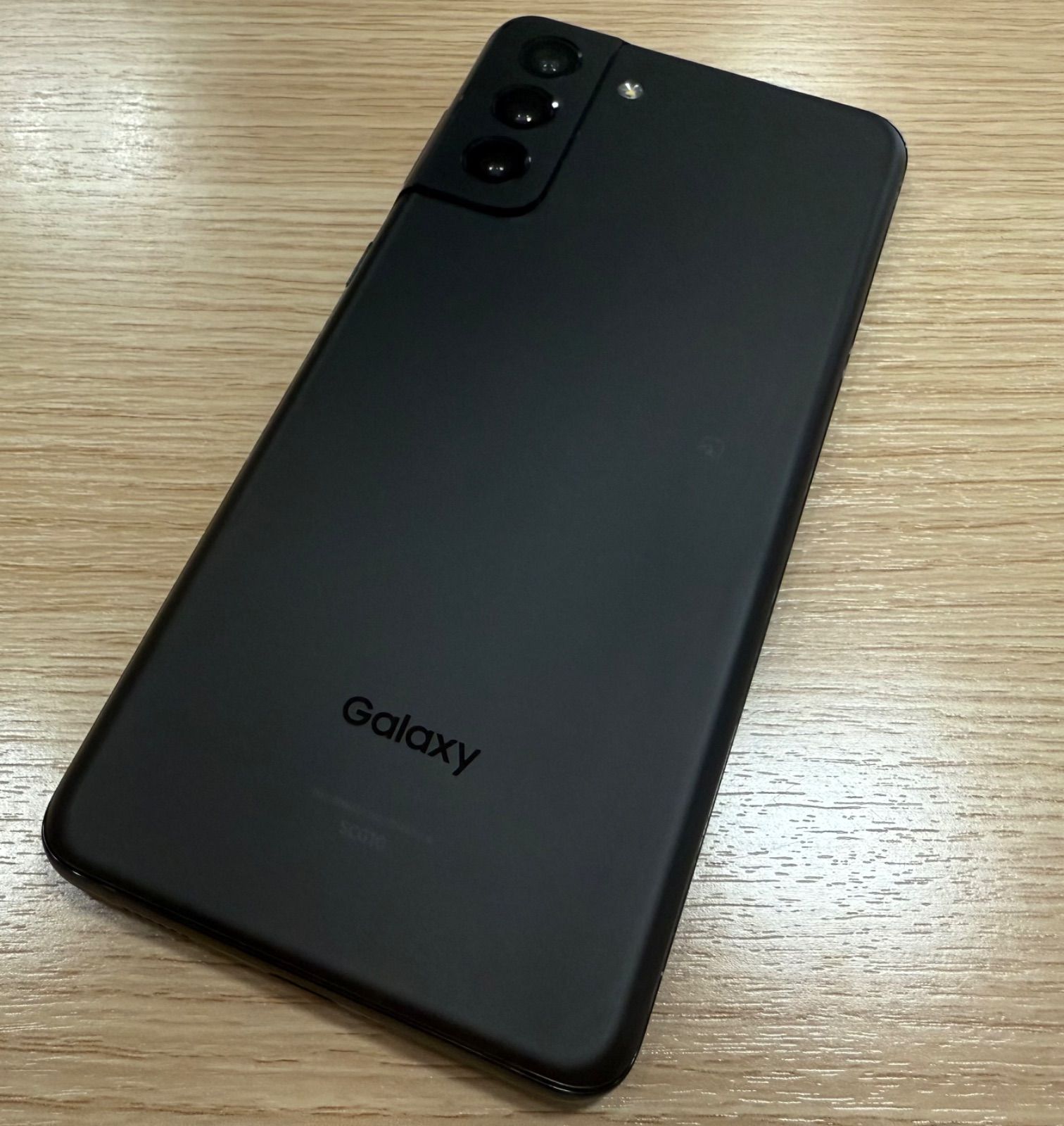 ランクB】Galaxy S21＋ SCG10 ブラック au SIMロック解除済