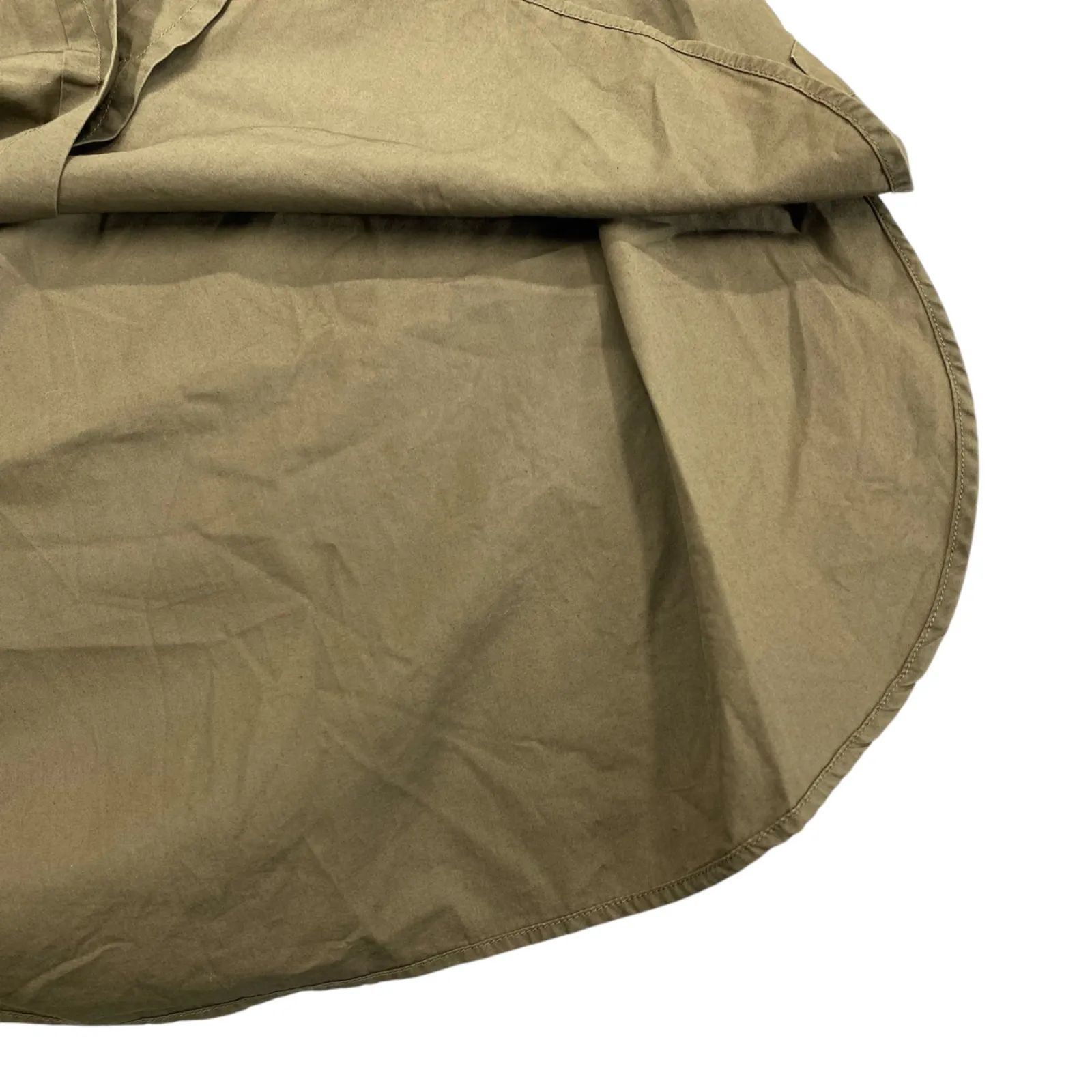 美品　マディソンブルー　半袖シャツ　カーキ　サイズ1 お買い得 マディソンブルー パンプトン ワークシャツ とろみ