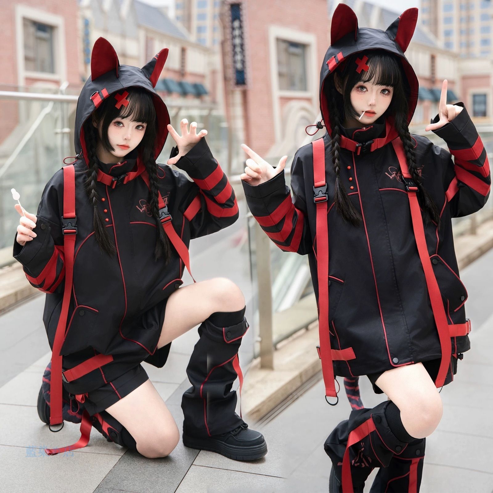Amazon.co.jp: [Malymoon] コスプレ 天使界隈 キャット メイド