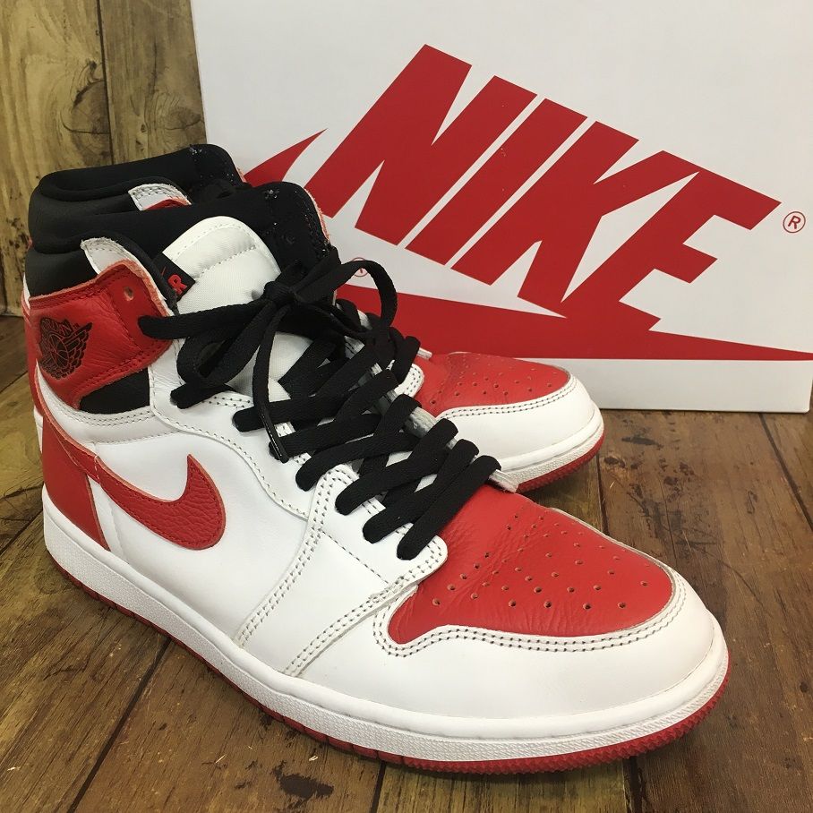 NIKE AIR JORDAN 1 RETRO HIGH OG HERITAGE ナイキ エア ジョーダン 1 レトロ ハイ オージー ヘリテージ【7443-004】  - メルカリ