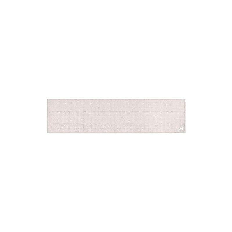 センコー B.B.collection ヘリンボン 4 キッチンマット 約50× 210cm ライトグレー 抗菌 防臭 薄手 床暖房対応 1