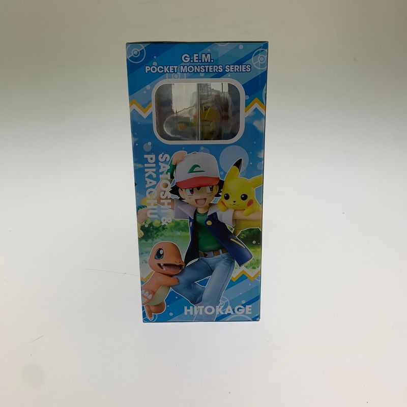 品 メガハウス G.E.M.シリーズ ポケットモンスター サトシ-ピカチュウ-ヒトカゲ 約10 cm PVC製 塗装済み完成品フィギュア 052-251027-AS-3-min