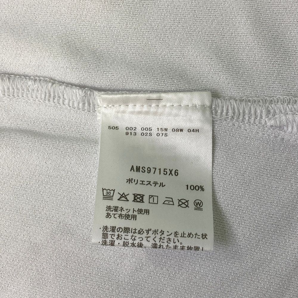 【超美品】 サイズ L AND PER SE アンパスィ AMS9715X6 半袖ポロシャツ ホワイト系 240101521973 ゴルフウェア メンズ ストスト 【最安値】