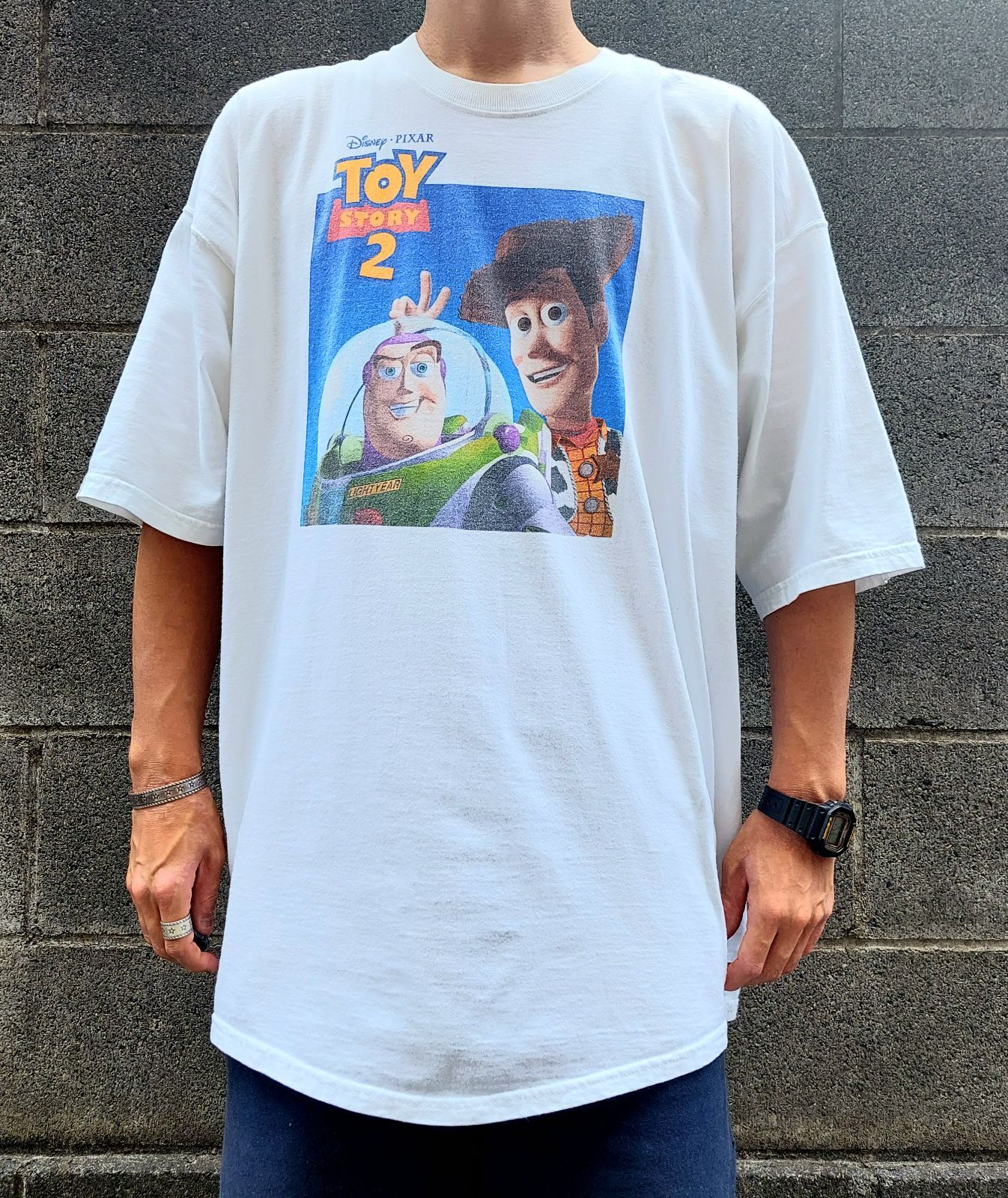 90s トイストーリー2 Tシャツ Lサイズ - Tシャツ/カットソー(半袖/袖なし)