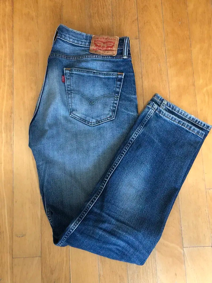 LEVI´S(リーバイス) 511 ヴィンテージ ウォッシング ラップ ダメージ デニムパンツ 34