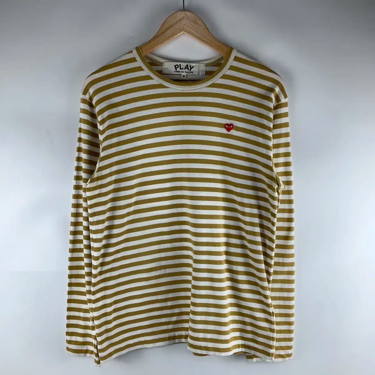 COMME des GARCONS(コム・デ・ギャルソン) 遊びます ストライプ 長袖