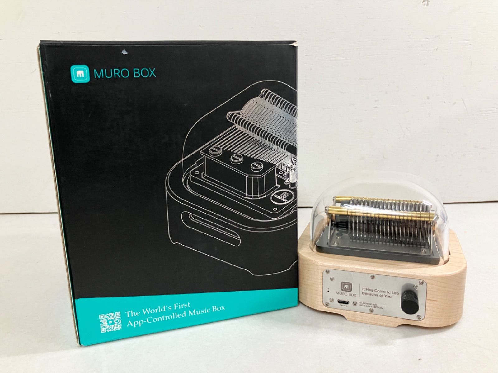 ☆ MURO BOX N20 スマートオルゴール 無限に聴ける 現状品 1.7kg
