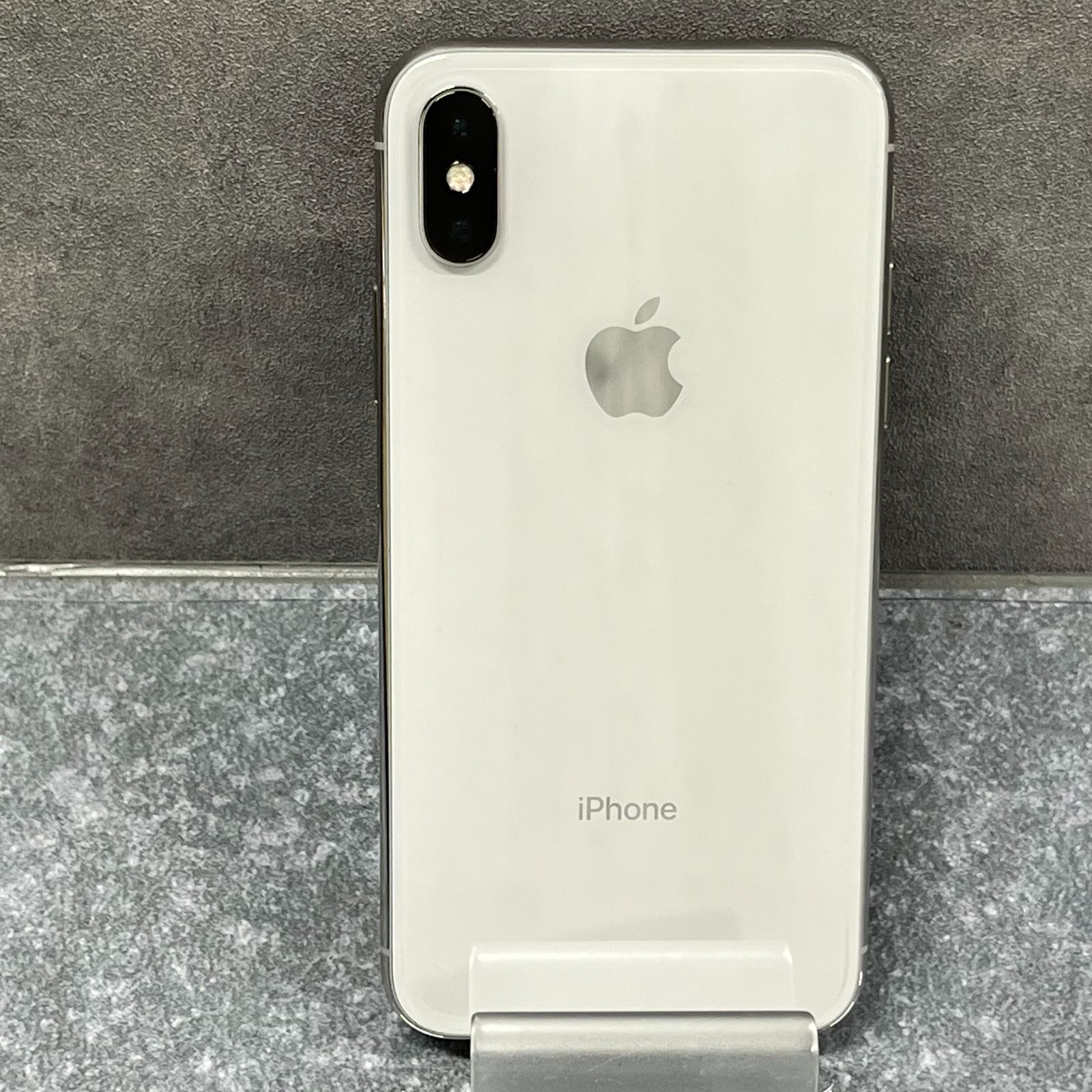 Apple iPhoneX 256GB シルバー SIMフリー ジャンク ムスビー｜【ジャンク】iPhoneX 256GB シルバー 電池100％ 利用