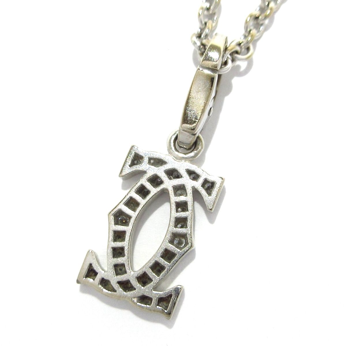 Cartier カルティエ チャーム ペンダントトップ ネックレス ギンコ