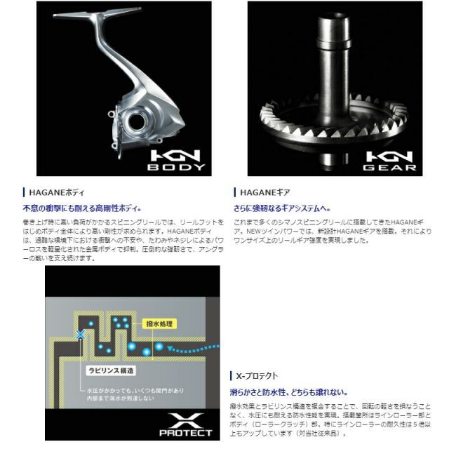 シマノ 20 ツインパワー C3000MHG | 釣具 釣り フィッシング シマノ 20