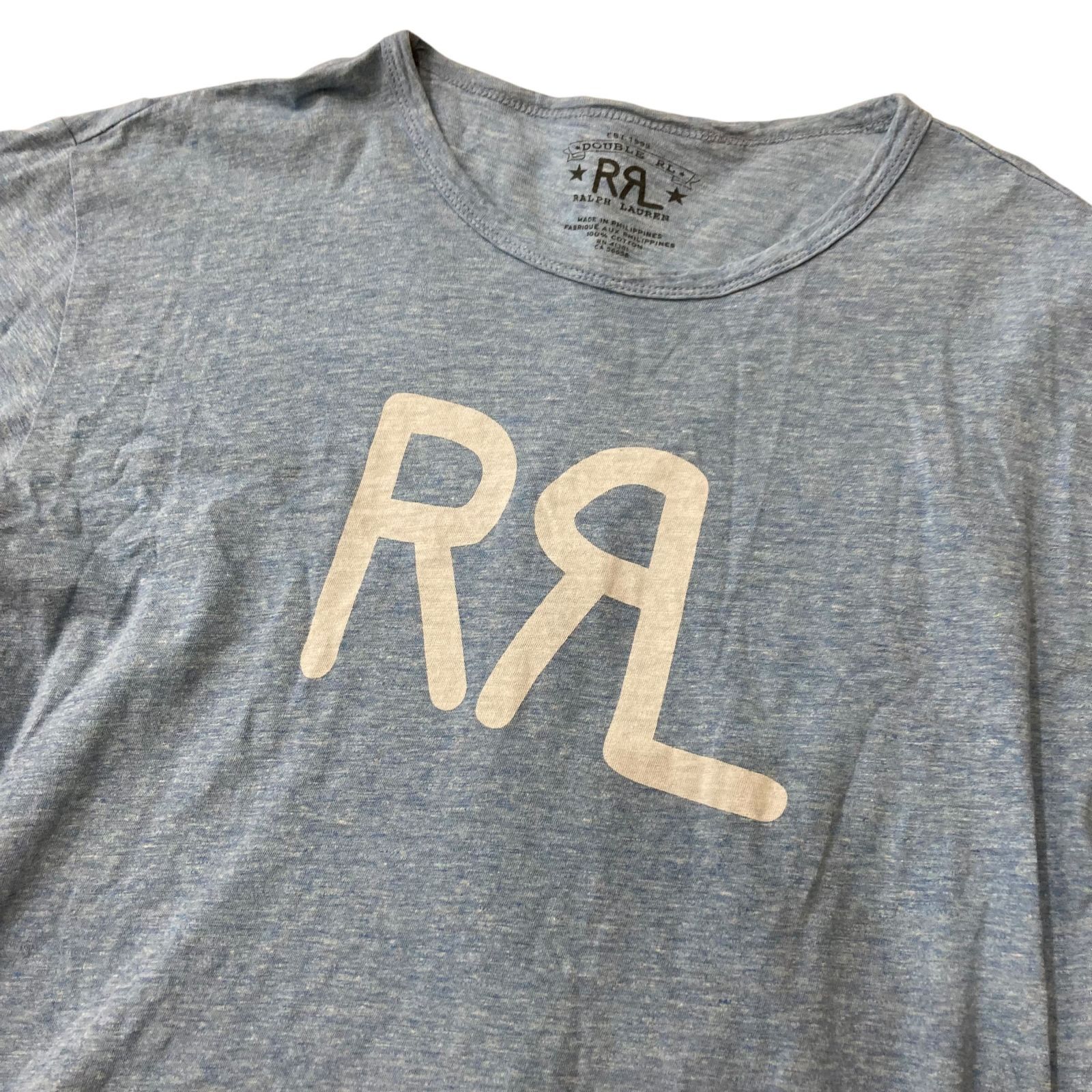 新品未使用 RRL Ralph Lauren マスタード Tシャツ Mサイズ Ralph Lauren RRL logo-print Cotton T-shirt | Yellow | FARFETCH