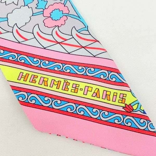 HERMES エルメス ツイリー スカーフ リボンスカーフ バンダナ