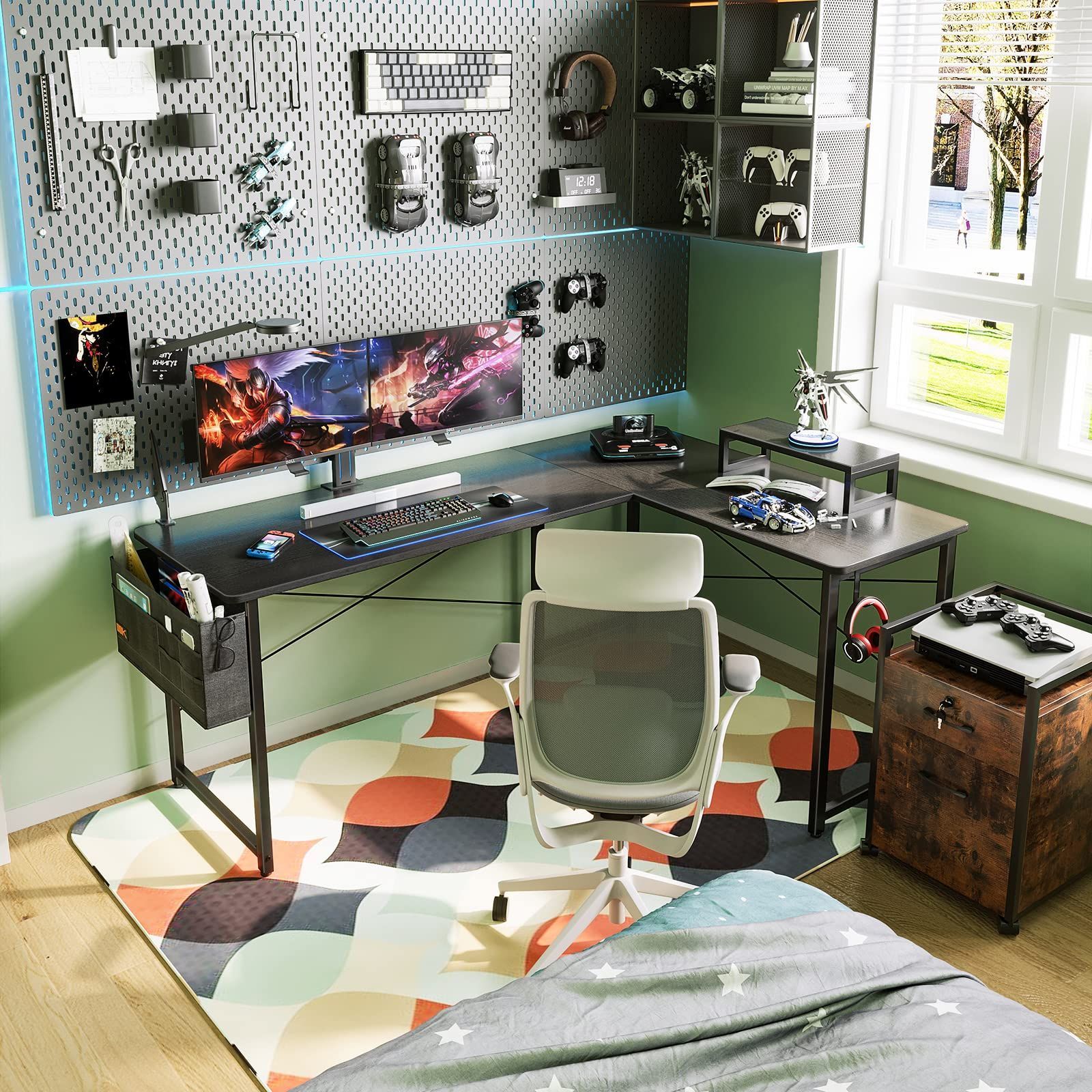 pcデスク 収納袋付き