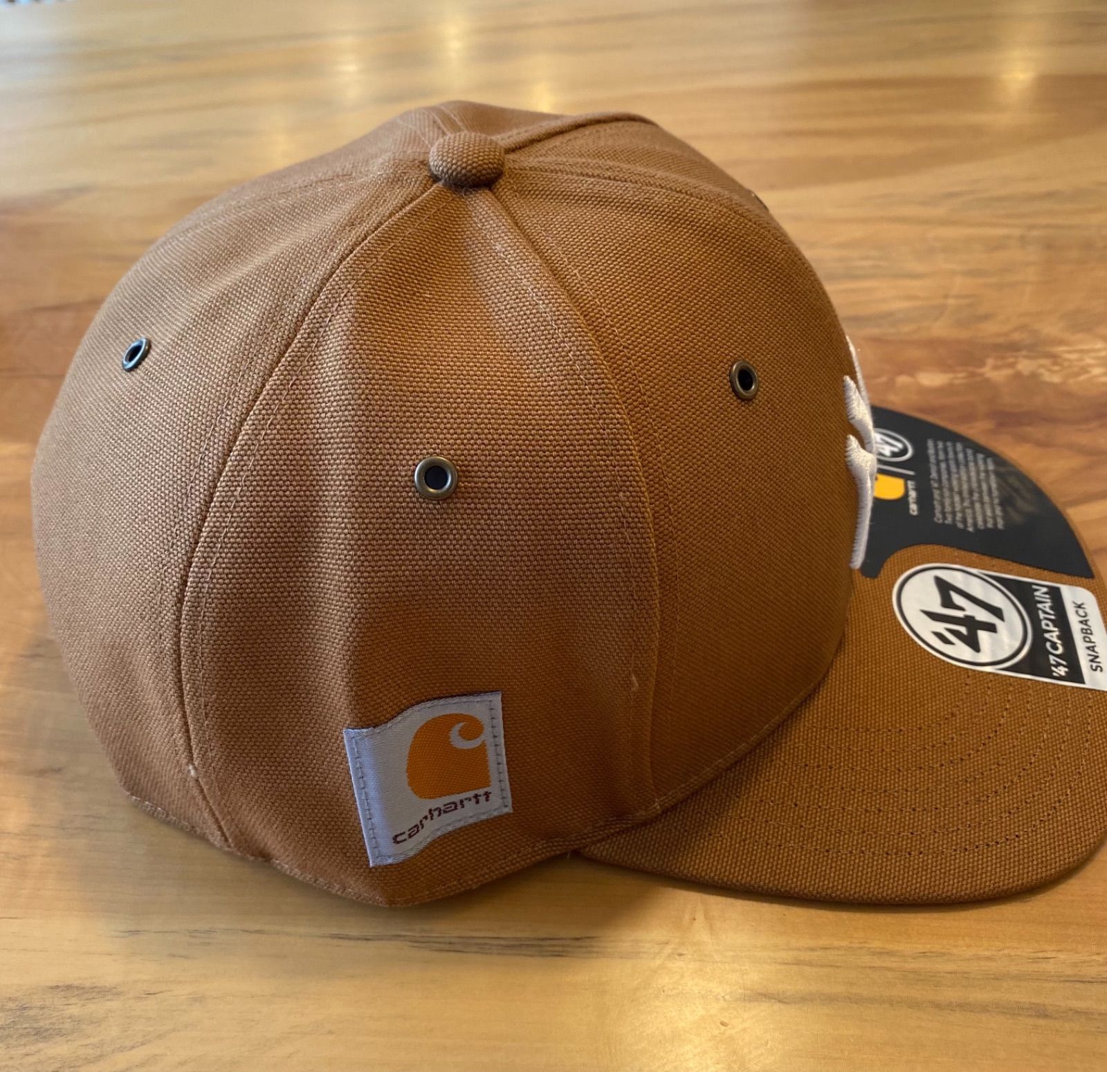 Carhartt × 47BRAND ヤンキース キャップ 茶色 カーハート - メルカリ