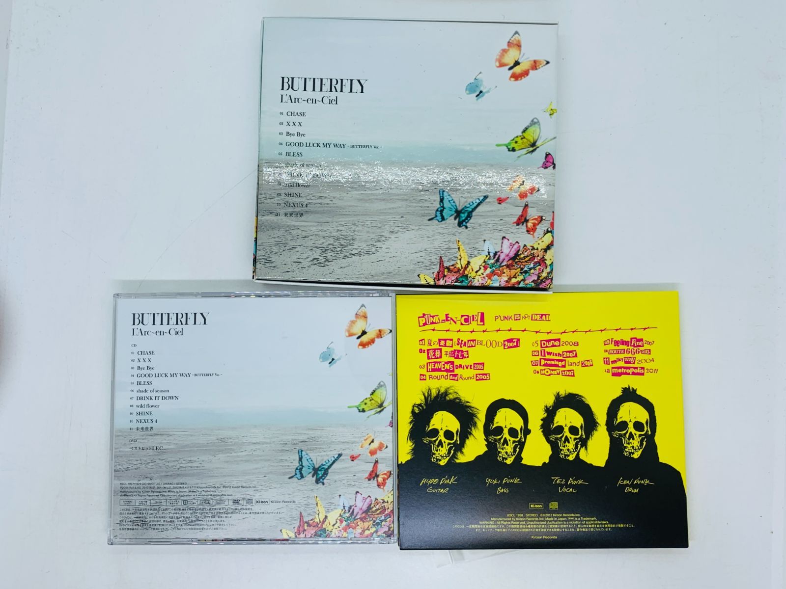 2CD+DVD L'Arc en Ciel BUTTERFLY / ラルク・アン・シエル バタフライ