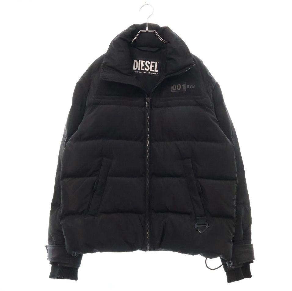 DIESEL (ディーゼル) W-RUSSELL バックロゴプリント ダウンジャケット 