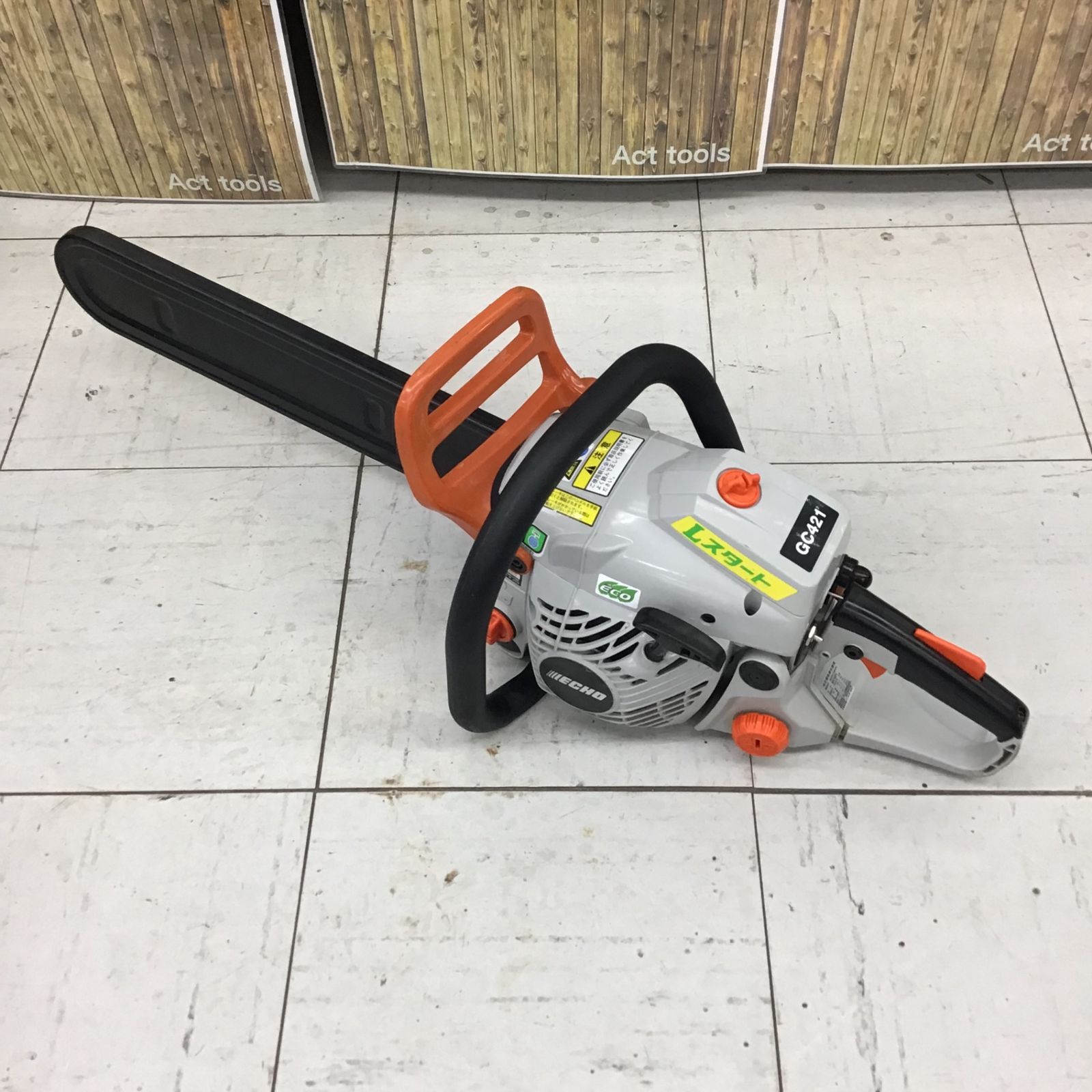 【中古品】 エコー/ECHO エンジンチェーンソー・GC421 【鴻巣店】
