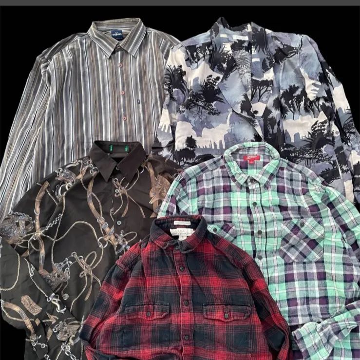 最安値 格安古着 50着まとめ売り 秋冬 長袖 20キロアソート ハーフ