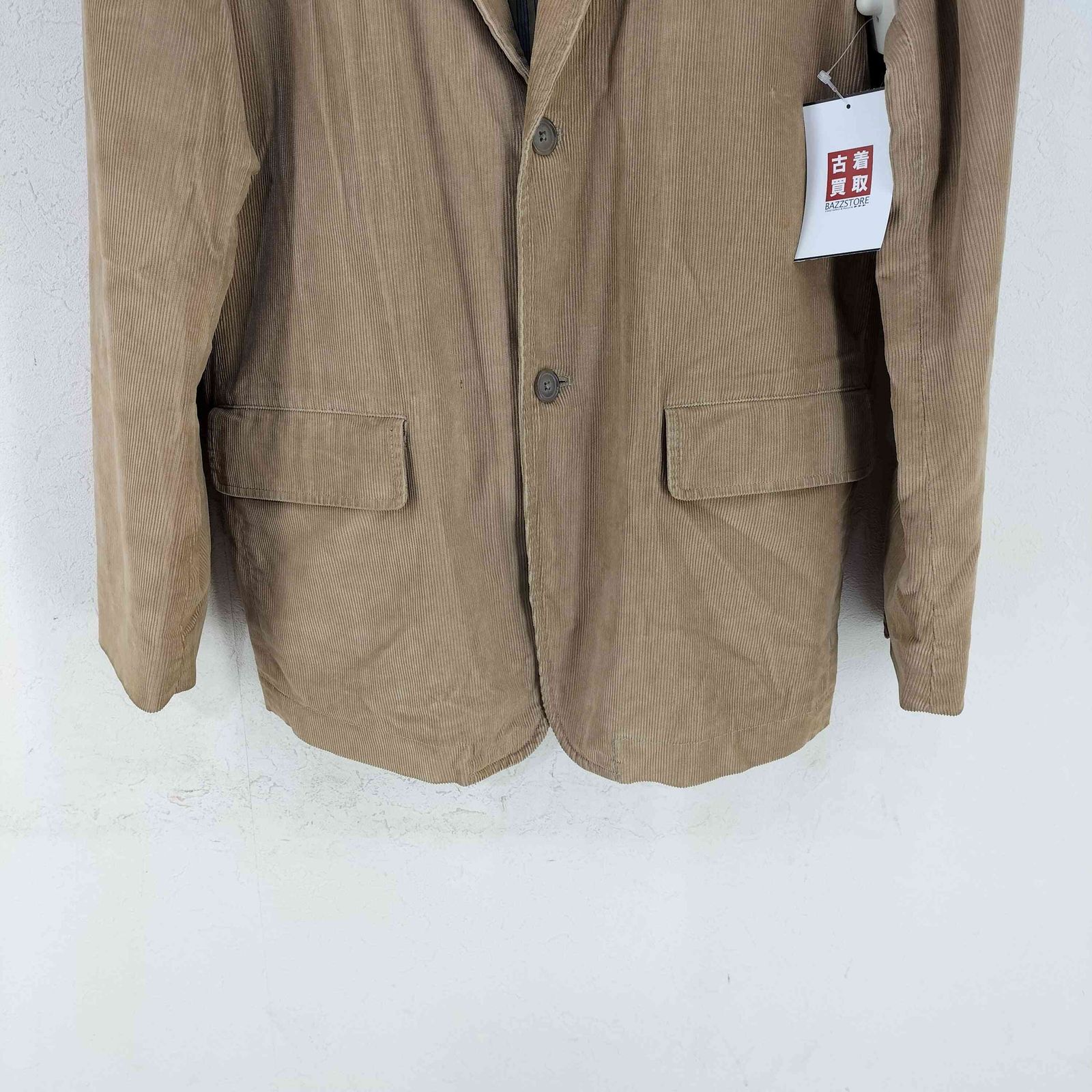 ジェイクルー J.CREW コーデュロイ 2Bシングルテーラード