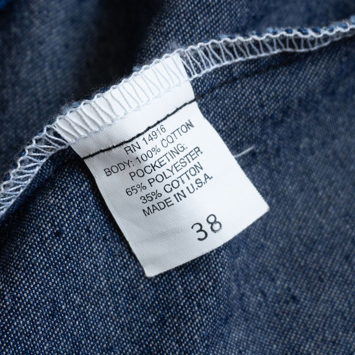 POINTER デニムカバーオール　made in usa サイズ38 POINTER デニムカバーオール made in usa サイズ38