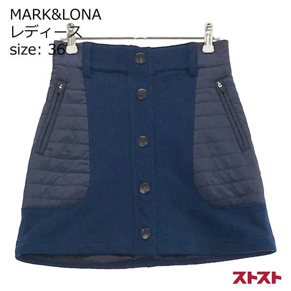 未使用新品 マークアンドロナ MARK&LONA スカート 冬物 裏起毛 2025年