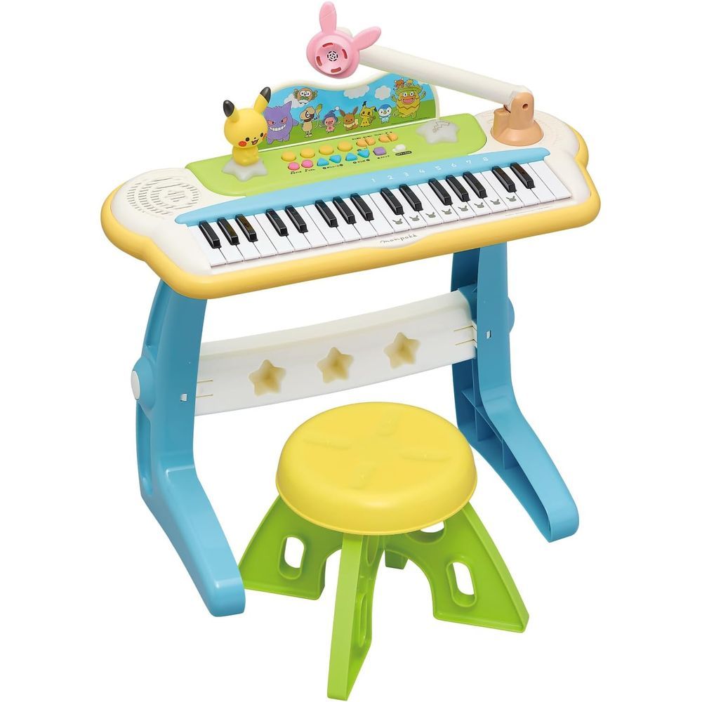tさん ローヤル モンポケ キーボード ピカチュウ ポケモン キッズピアノ 楽器