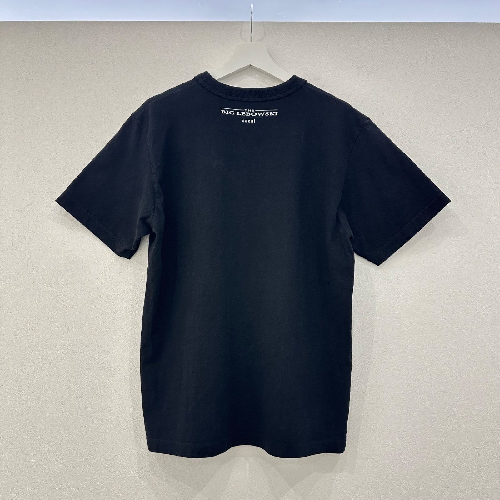 【希少・美品】sacai コットン Tシャツ ブラック サイズ3 sacai(サカイ) / ×MADSAKI/Tシャツ/サイズ：3/コットン/ブラック
