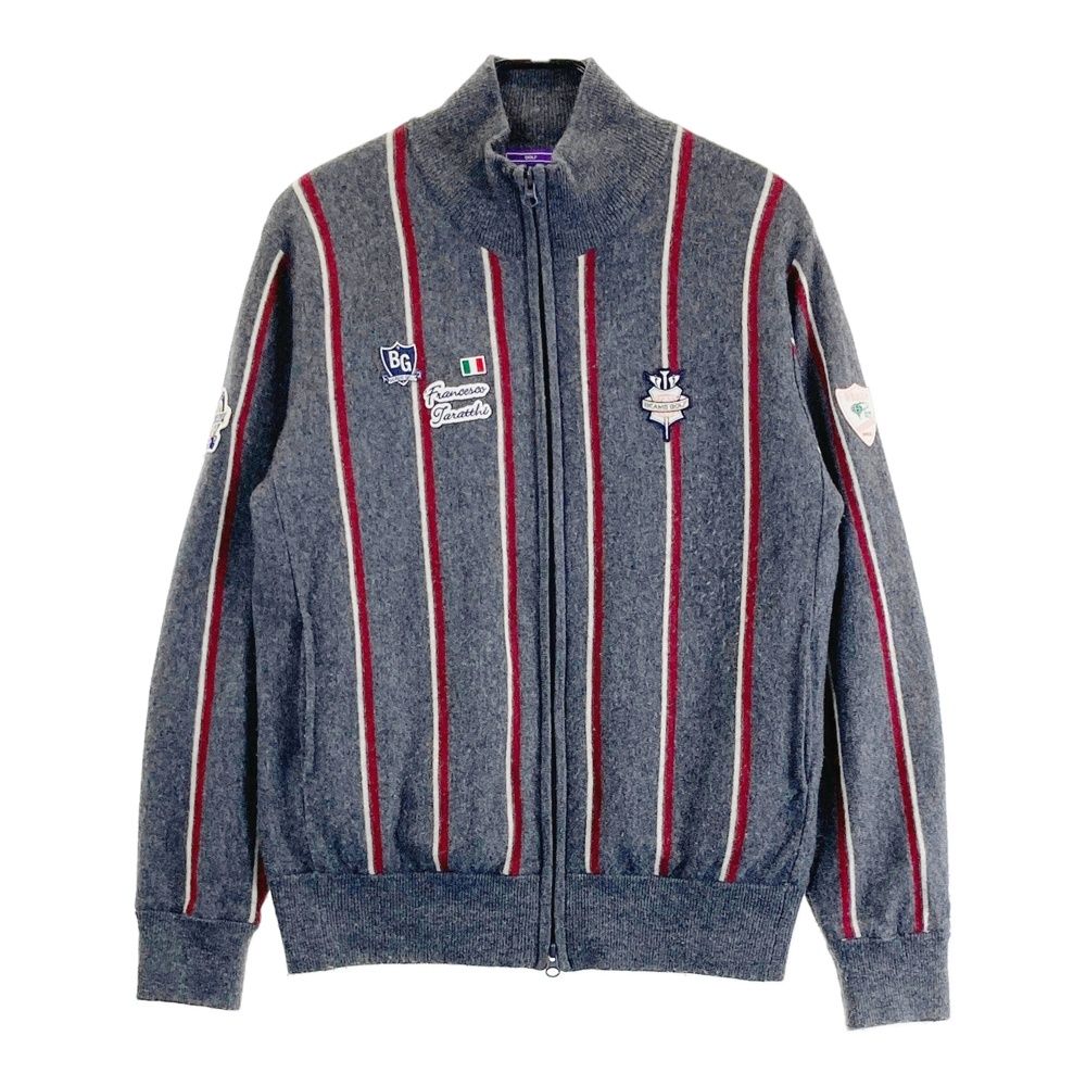 BEAMS GOLF ビームスゴルフ 裏地付き ジップジャケット ホワイト系 L