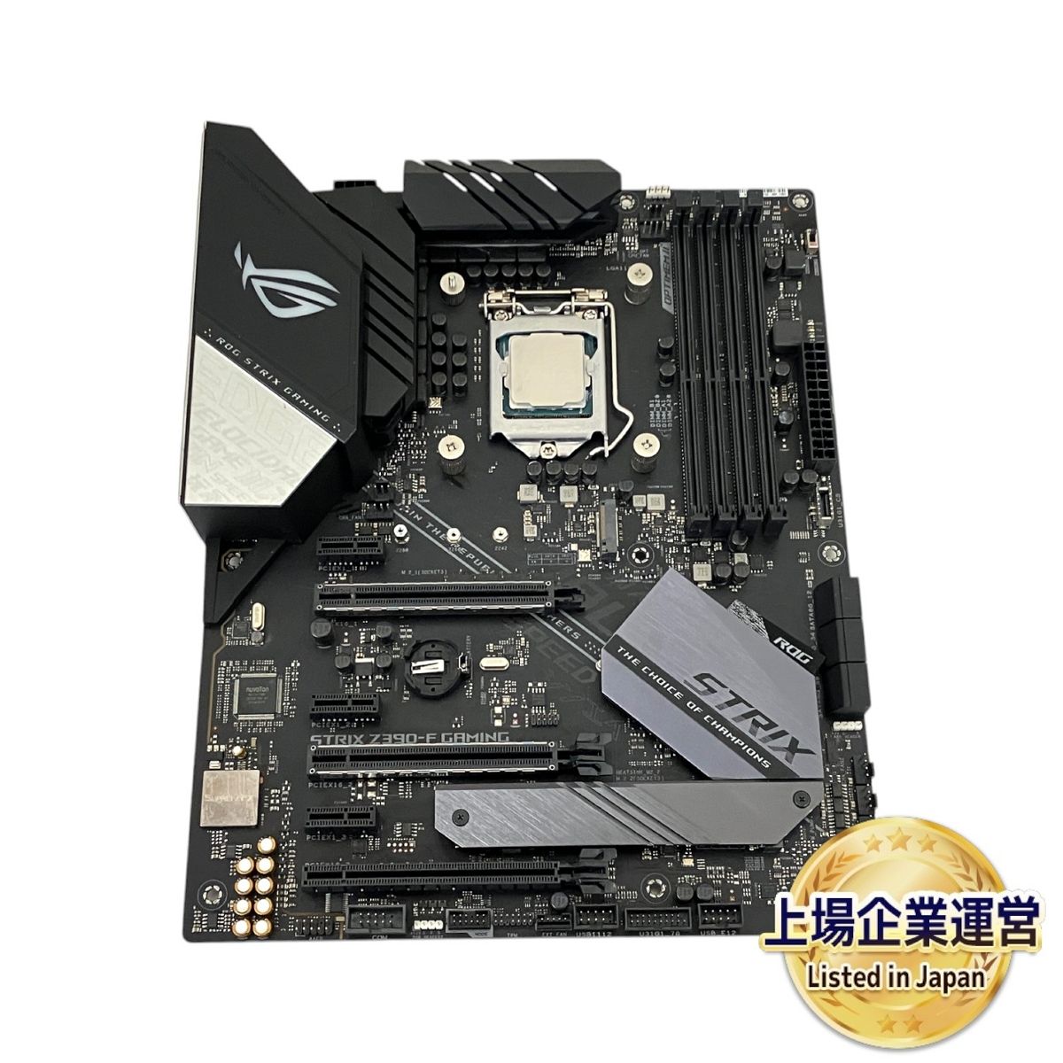 ASUS ROG STRIX Z390-F GAMING i5 9400F マザーボード CPU PCパーツ Intel Z390 LGA1151  ATX ジャンク T9009326 - メルカリ